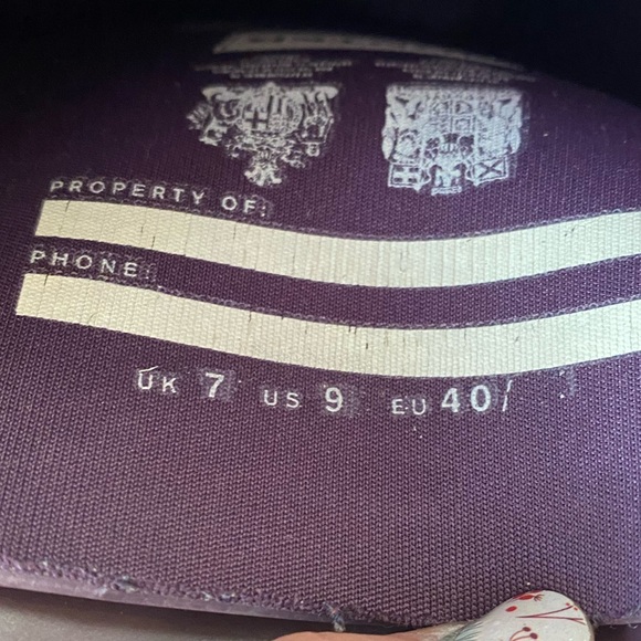 Hunter Original Tall Boots size 9 Women's Purple GUC Rubber Rain Boots - Picture 6 of 8